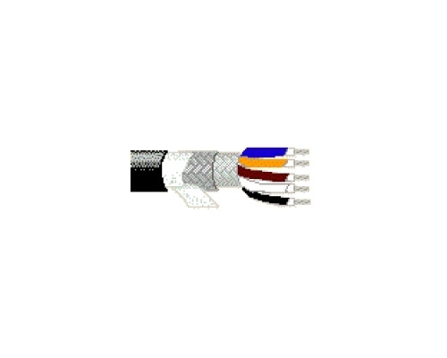 BELDEN BAV  8425 010250               Multi-Conductor - Microphone/Musical Instrument Cable 5 20 AWG EPDM BRD EPDM Black