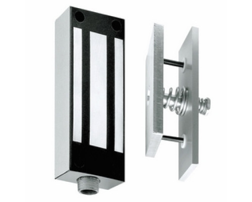 SECURITRON MAGNALOCK CORP  M62FG-SASM               Electromagnetic Gate Lock, Face Drilled, 12/24 Volt DC, 250/150 Milliampere, 1200 Lb Load, 8