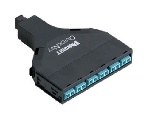 PANDUIT  FQ6N-12-10AS               12-Fiber QNSFQCass OM1 62.5/125um EA