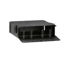 LEVITON 5R3UM-F12        Opt-X 1000i 3RU Distribution and Splice Enclosure, Empty, Accepts Up To 12 Opt-X Adapter Plates or 12 Opt-X P-N-P Modules and Accepts Up To 12 Splice Trays