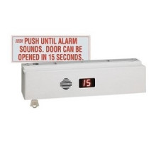 SECURITY DOOR CONTROLS  1511SNAKVDBA               Integrated Delayed Egress Lock, Single, Built-In Key Switch, 15 to 30 Second, 12/24 Volt DC, Aluminum, With Door Position Status, Magnetic Bond Alert Sensor, Anti-Tamper Switch