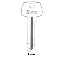 KABA ILCO CORP  N1007KMB NS A35               Cabinet Lock Key Blank, 5-Pin, Natural Nickel Silver, 7 Price Group, For Sargent LA-LL