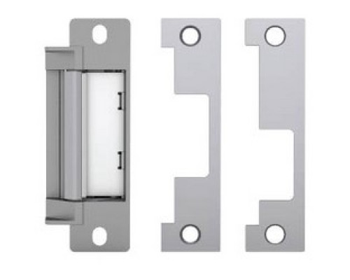 HES  4500C-12/24-630  10530601              Door Electric Strike, 12/24 VDC, 0.12A, 3000 Lb Static Load, Satin Stainless Steel, With Faceplate, For Cylindrical and Mortise Lock