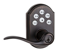 KWIKSET  99120-038  912TNL ZW500 11P RCALFD              912 SmartCode Electronic Tustin Lever featuring SmartKey Security and Z-Wave Technology in Venetian Bronze