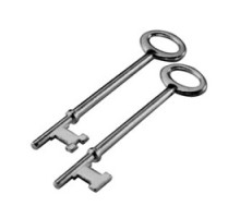 LUCKY LINE PRODUCTS INC  87202               Door Skeleton Key, Flat and Notch Tip, 3-1/4