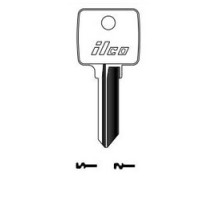 KABA ILCO CORP  1131 NP A12  AA53904002              Cylinder Lock Key Blank, Brass, Nickel Plated, 12 Price Group, For Arco