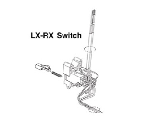 VON DUPRIN  050259               Exit Device Switch Kit, Electric Latch Retraction, Latchbolt Monitor, Request to Exit