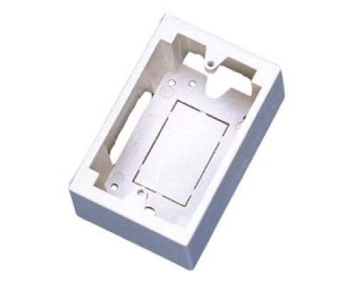 ORTRONICS 40300061        Surface Mount Box single gang , low profile, 1.5
