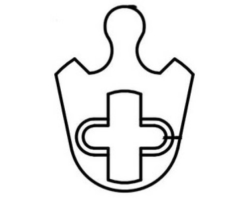 KABA ILCO CORP  863S-00-10               Door Lock Cylinder Cam, Clover Corbin/Russwin/Best, For Mortise Cylinder