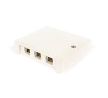 COMMSCOPE ENTERPRISE SOLUTIONS  107431538  M106SMB-262              M106 Type Surface Mount Box, Six Port White