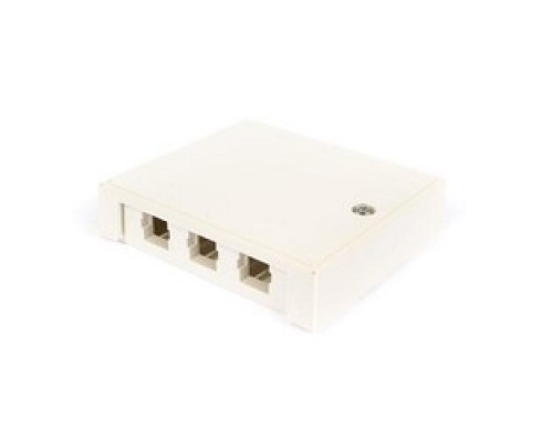COMMSCOPE ENTERPRISE SOLUTIONS  107431538  M106SMB-262              M106 Type Surface Mount Box, Six Port White