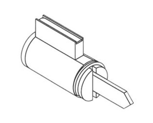 CORBIN RUSSWIN INC  CR2200-001-A22-N21-626  2200-001-A22-N21-626              Door Lock Component Cylinder, Conventional, Schlage AL and ND Series Key-in-Lever, 6-Pin, N21 Keyway, Satin Chrome Plated