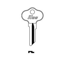 KABA ILCO CORP  CH5 NP A15  AA28869012              Vehicle Key Blank, Brass, Nickel Plated, 15 Price Group, For Chrysler Outboards