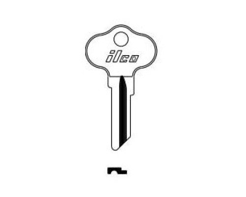 KABA ILCO CORP  CH5 NP A15  AA28869012              Vehicle Key Blank, Brass, Nickel Plated, 15 Price Group, For Chrysler Outboards