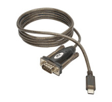 TRIPP LITE U209-005-C        USB-C to DB9 Serial Adapter Cable M/M , 5 ft.
