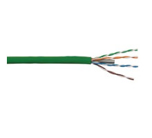 LIBERTY AV  24-4P-L6-EN-GRN               Liberty Category 6 U/UTP Riser Rated Network Cable Features: 4 Twisted Unshielded Pairs In Varying Twist Lengths 23AWG Solid Bare Copper Conductors True 550mhz Positive ACR Sweep For Maximum Perform