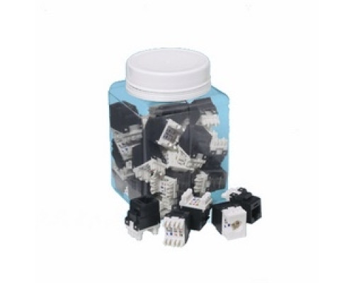 PANDUIT  NK688MWH-Q               UTP RJ45 Cat 6 Punchdown Keystone Jack Module WH