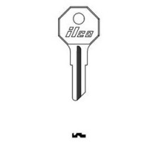 KABA ILCO CORP  H1098X NP A06  AL2931803B              Vehicle Key Blank, Brass, Nickel Plated, 6 Price Group, For General Motors
