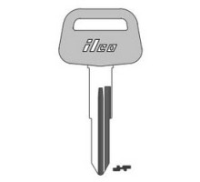KABA ILCO CORP  DAT6BP NP A14               Vehicle Key Blank, Natural Brass, 14 Price Group, For Nissan
