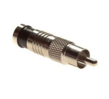 PLATINUM TOOLS INC  28051J               RCA RG6 COMPRESSION CONNECTOR NICKEL PLATED 50/JAR