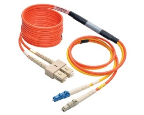 TRIPP LITE N425-02M        Fiber Optic Mode Conditioning Patch Cable LC Mode Conditioning to SC , 2M