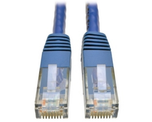 TRIPP LITE N200-006-BL        Cat6 Gigabit Molded Patch Cable RJ45 M/M , Blue, 6 ft.