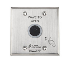 ALARM CONTROLS  NTB-2-BK               The Alarm Controls NTB Series is a battery powered No Touch Request to Exit Station that uses infrared sensors to reliably allow safe egress or to activate a device, with a simple hand presentation.