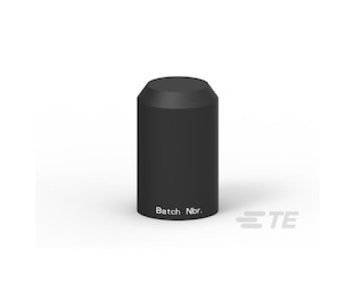 TE-ENERGY 385369N001 102L055/S S10        End Caps, Adhesive Coating, Shrink Ratio: 2: 1, = 1 kV, Black, Application Dia. Max Body : 50 mm, Min Body : 27 Mm
