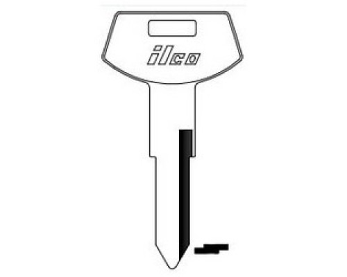 KABA ILCO CORP  B84 NP A06  AL01280042              Vehicle Key Blank, Brass, Nickel Plated, 6 Price Group, For General Motors