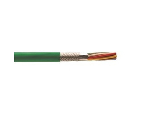 ALPHA WIRE 77110 SL199        ECOCABLE, 22AWG, 3 Conductor, 7/30 Stranding, Foil, MPPE, Slate