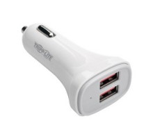 TRIPP LITE U280-C02-S2        Dual-Port USB Car Charger for Tablets and Cell Phones, 5V 4.8A 24W