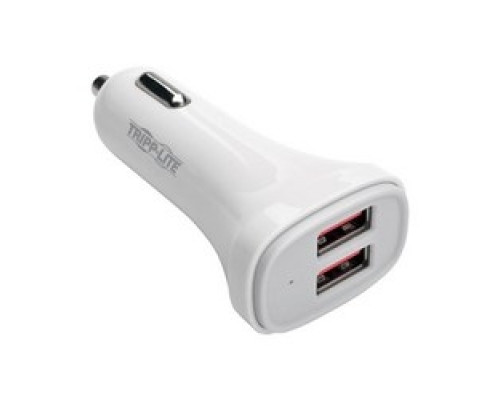 TRIPP LITE U280-C02-S2        Dual-Port USB Car Charger for Tablets and Cell Phones, 5V 4.8A 24W