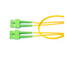 BELDEN  FPSSASA003M               SC DUPLEX-SC DUPLEX PATCH CORDOS2/APC, GRN/YEL, 3 METERS