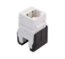 ON-Q/LEGRAND  WP346AWH  WP346A-WH              Keystone Insert, Quick-Connect, Cat 6A, RJ45, 8P8C, 24 to 22 AWG Wire, 0.665