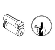 SCHLAGE ALLEGION BRAND  23-030-S145 626        Door Lock Cylinder, Conventional, FSIC, S145 Keyway, Satin Chrome