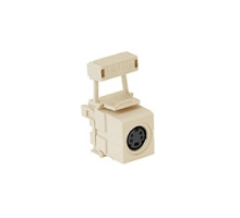 LEVITON  40734-SVT               Connector, SVID 110 Light Almond