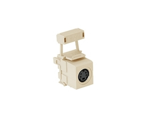 LEVITON  40734-SVT               Connector, SVID 110 Light Almond