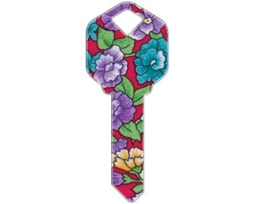 HOWARD KEYS  KW-HK27               Decorative Key Blank, Kwikset, Garden Design