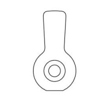 SCHLAGE ALLEGION BRAND  K510-680        Door Lock Cylinder Cam, Interchangeable Core