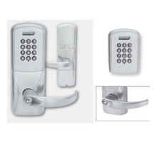 SCHLAGE ALLEGION BRAND  AD200-CY50KP-SPA-626-P-C-RH 4B 13247 10025 134        Electronic Door Lock, Cylindrical Chassis, Keypad, Right Hand, Sparta Lever, C Keyway, Satin Chrome, 4AA Battery Kit, For Office