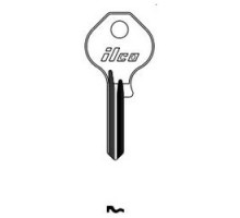 KABA ILCO CORP  1092C NP A03  AL00000182              Cylinder Lock Key Blank, Brass, Nickel Plated, 3 Price Group, For Master