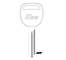 KABA ILCO CORP  B102 NP A03  AL00000132              Vehicle Key Blank, Brass, Nickel Plated, 3 Price Group, For General Motors