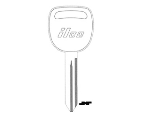 KABA ILCO CORP  B102 NP A03  AL00000132              Vehicle Key Blank, Brass, Nickel Plated, 3 Price Group, For General Motors