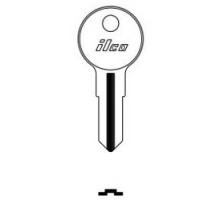 KABA ILCO CORP  1541 NP A13  AA00017362              Cylinder Lock Key Blank, Brass, Nickel Plated, 13 Price Group, For Import