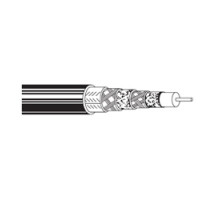 BELDEN BAV  1617A 0101000               Coax - CATV Cable 14 AWG GIFHDLDPE DBL SH PVC Black