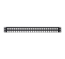 BELDEN AX103121        KeyConnect Patch Panel, 48-port, 1U, Black Empty