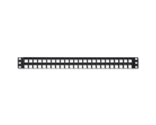 BELDEN AX103121        KeyConnect Patch Panel, 48-port, 1U, Black Empty
