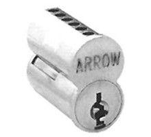 ARROW LOCK  100CR-UCX-1D 26D               Pointe SFIC Key Cylinder, 6-Pin Uncombinated, 1D Keyway, Satin Chromium Plated