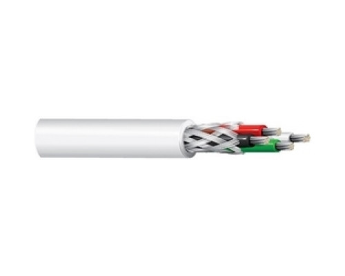 BELDEN 83351E 0091000        Multi-Conductor Cable, 4 Conductors, 18 AWG, 19x30 Strands, Silver Plated Copper, Teflon TFE Insulation, Teflon TFE Jacket