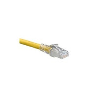 LEVITON  6AS10-10Y               Cat 6A SlimLine Boot Patch Cord, 10 ft, Yellow